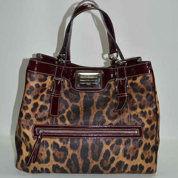 Dolce & Gabbana Handbags - SOLD🚫🚫Dolce&Gabbana Miss Easy Way Cheetah Tote